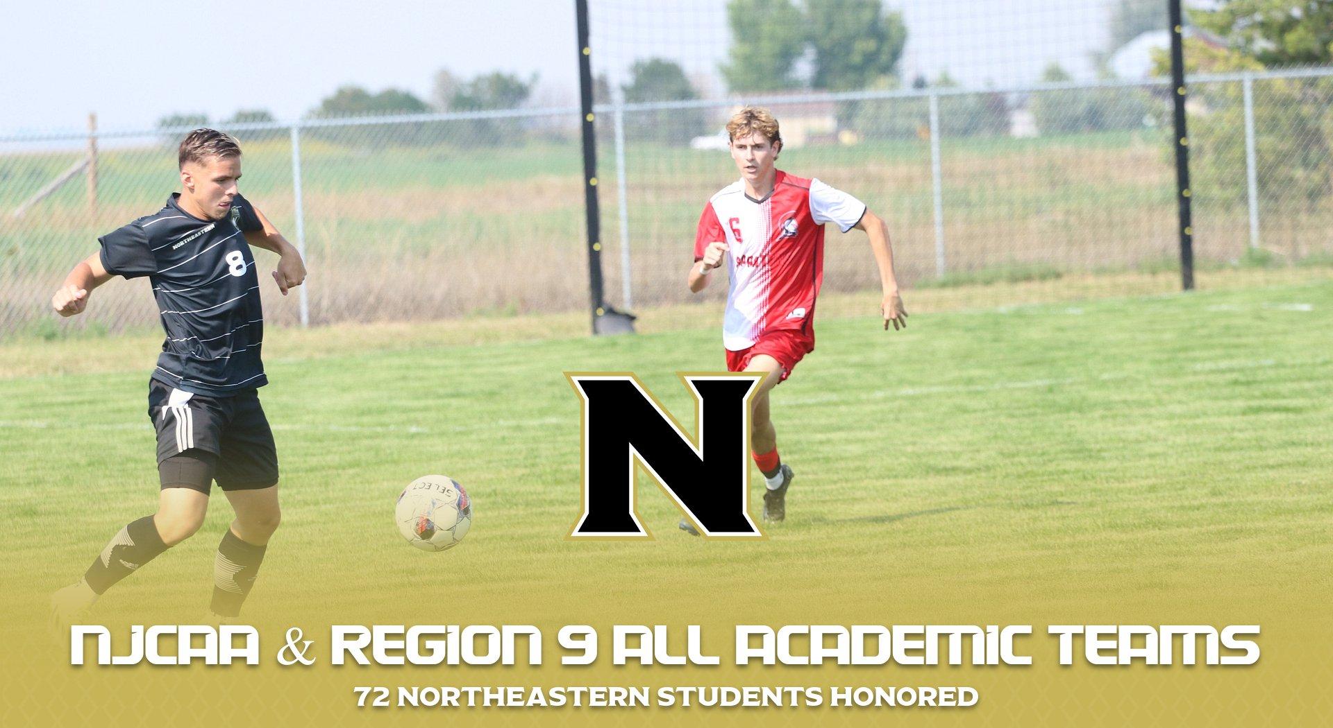 NJC Earns NJCAA and Region IX All-Academic Teams, An Additional 72 Northeastern Student Athletes Were Honored