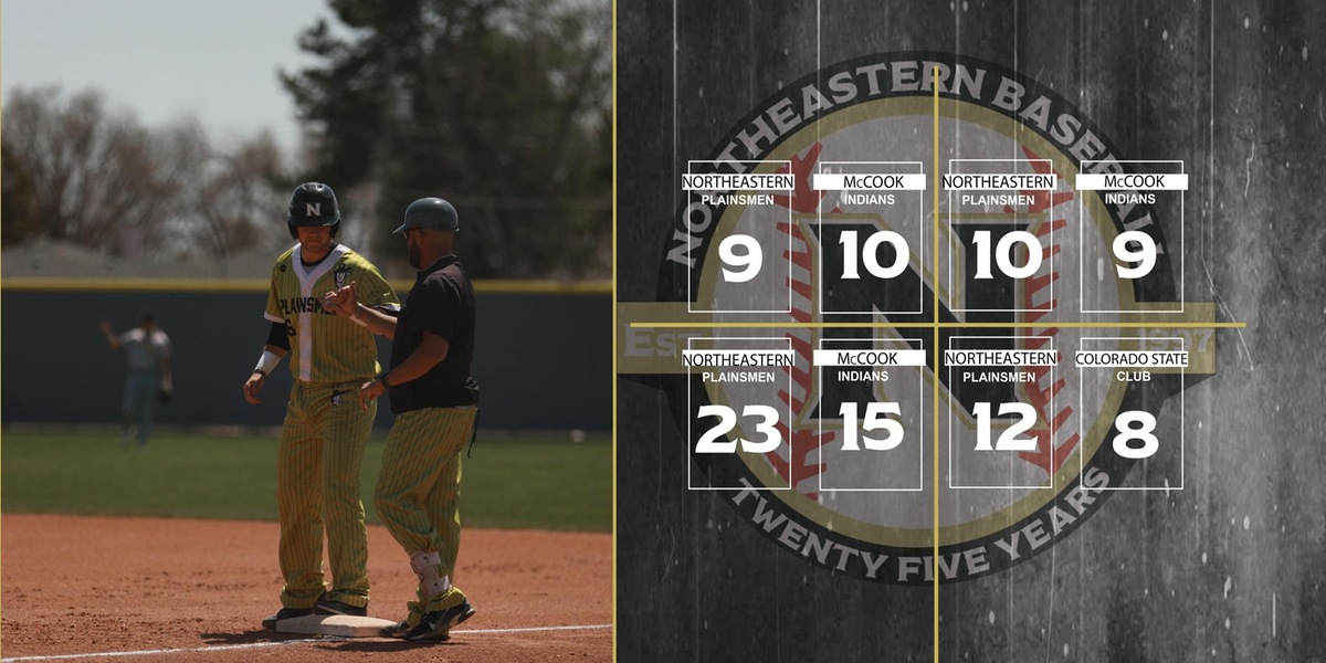 Plainsmen Baseball Wins McCook Series