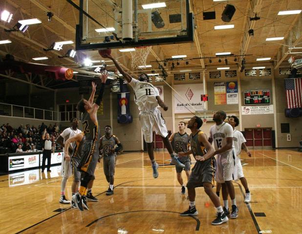 Northeastern goes up for a rebound against EWC