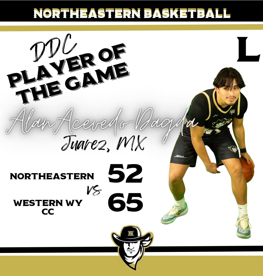 Northeastern Comes Out of Christmas Break With A Tough Loss Against Western Wyoming, They Look To Gain Some Momentum Against Otero College On January 19th