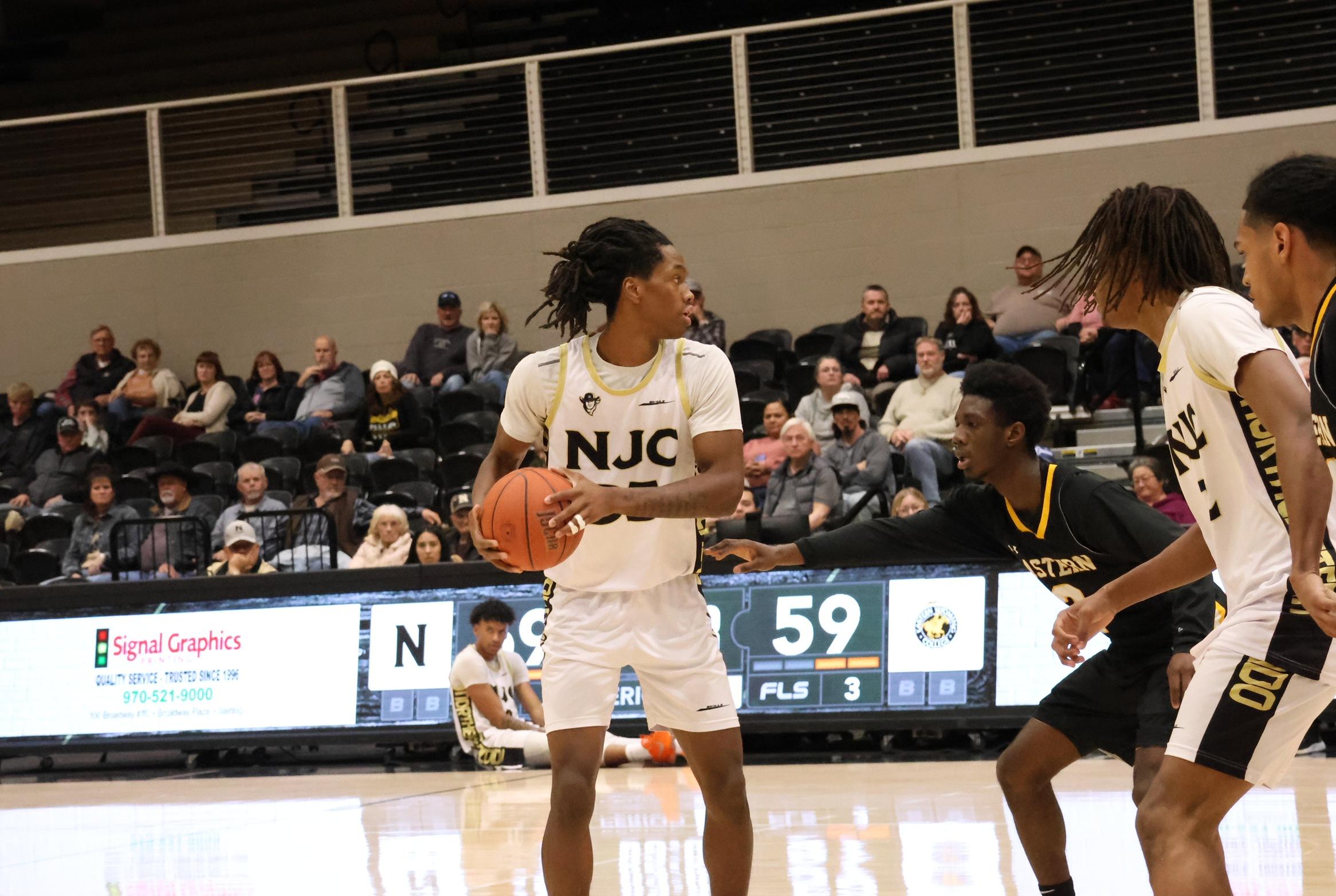 Northeastern Men's Basketball Triumphs over Eastern Wyoming College 78-64