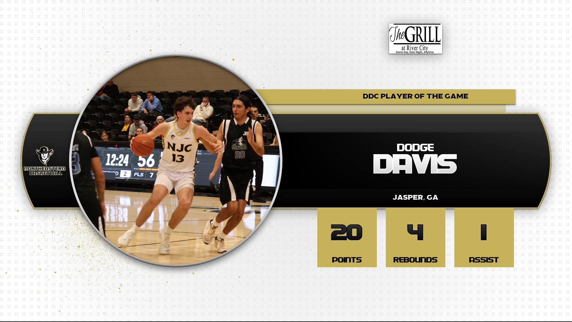 Northeastern Men's Basketball Falls To College Of Souther Idaho On The Road
