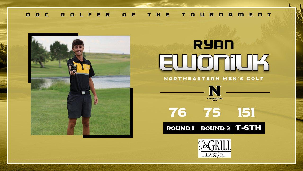 Northeastern Men's Golf Competes In Riverton, Wyoming