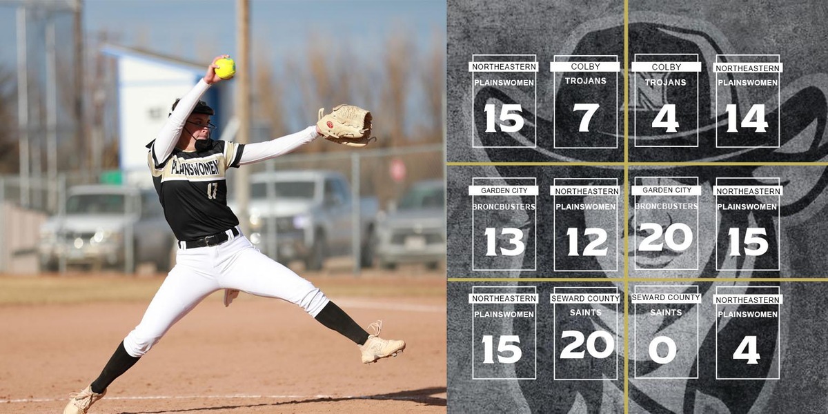Softball Sweeps Home Opener