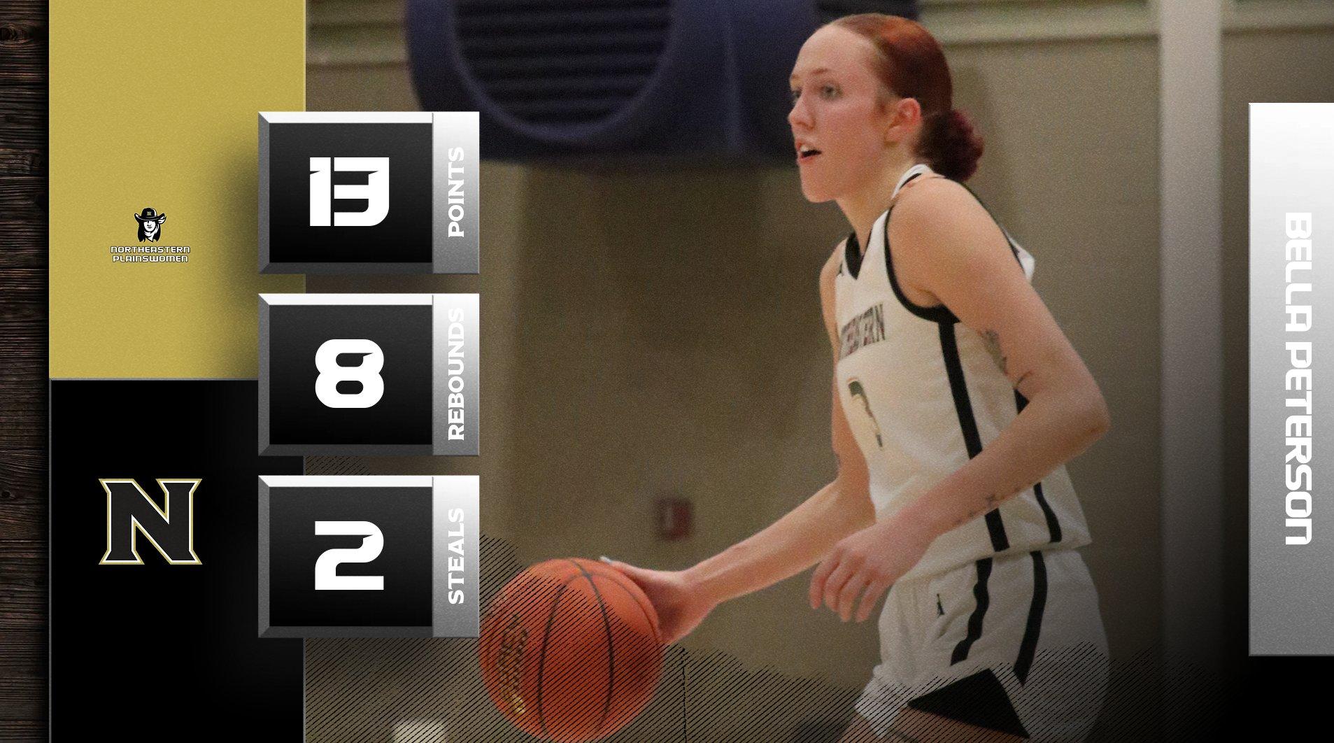 Northeastern Junior College Plainswomen Fall to McCook Community College Indians in Region IX South Region Basketball Action