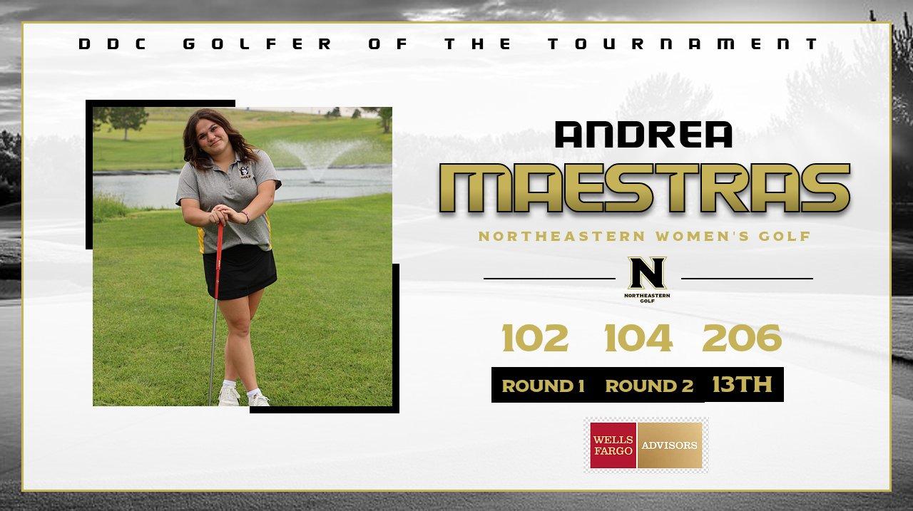 Northeastern Women's Golf Competes in Riverton, Wyoming