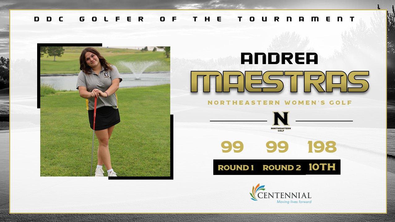 Northeastern Women's Golf Competes at McCook, Nebraska