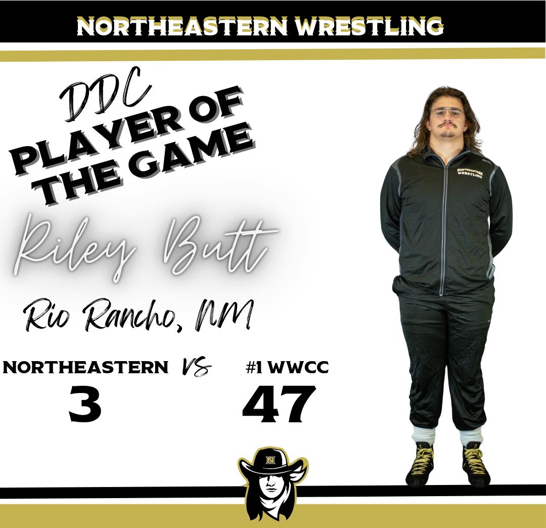 Northeastern Struggles Against #1 Western Wyoming At Home Dual