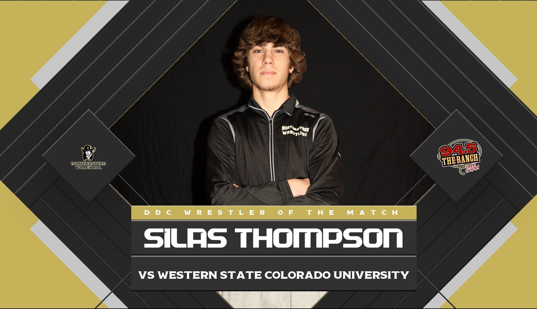 Northeastern Wrestling Opens Their Season Off Against #16 Western State Colorado University From NCAA Division II