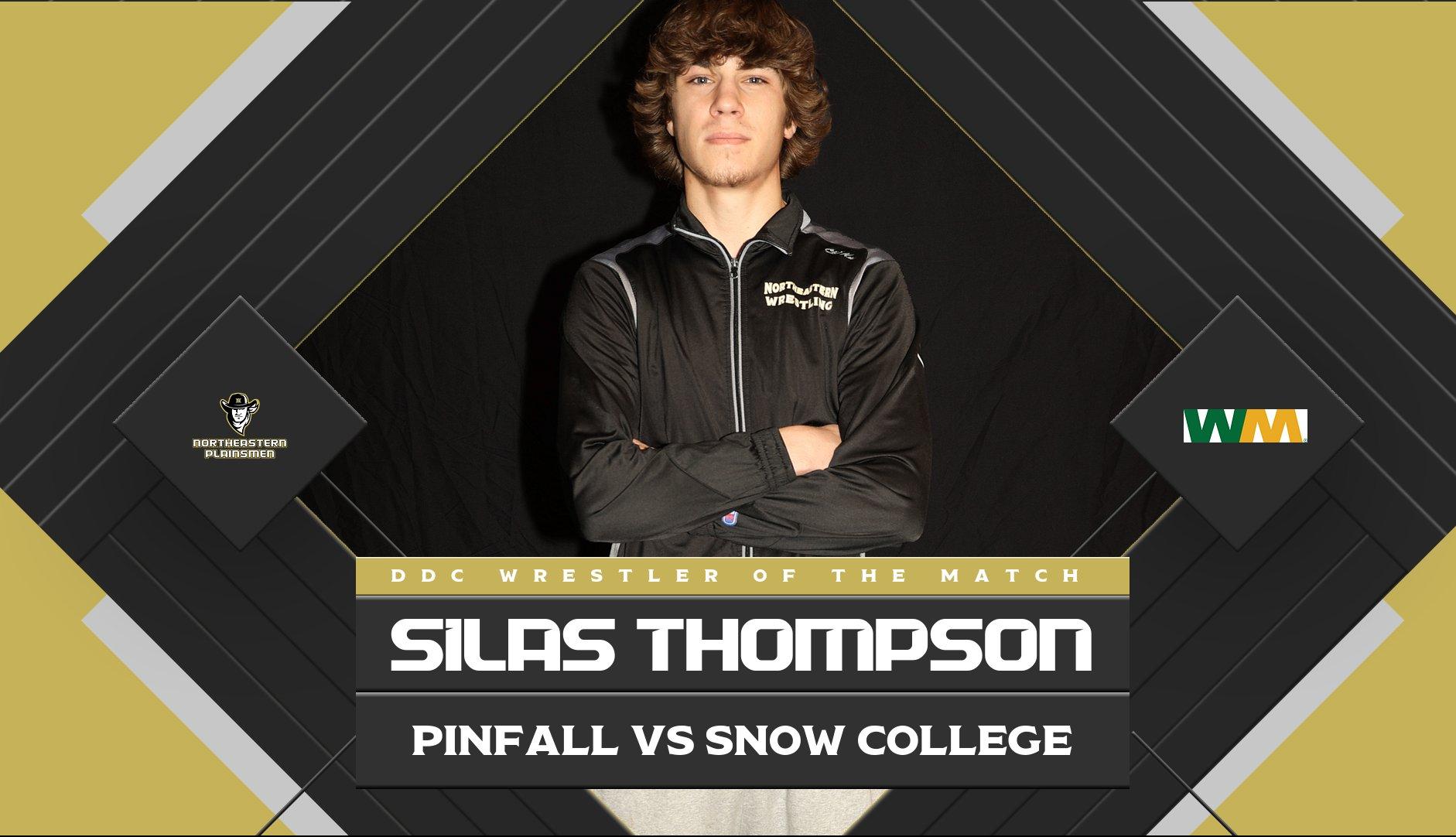 Northeastern Wrestling Falls to Snow College at Colorado School of Mines
