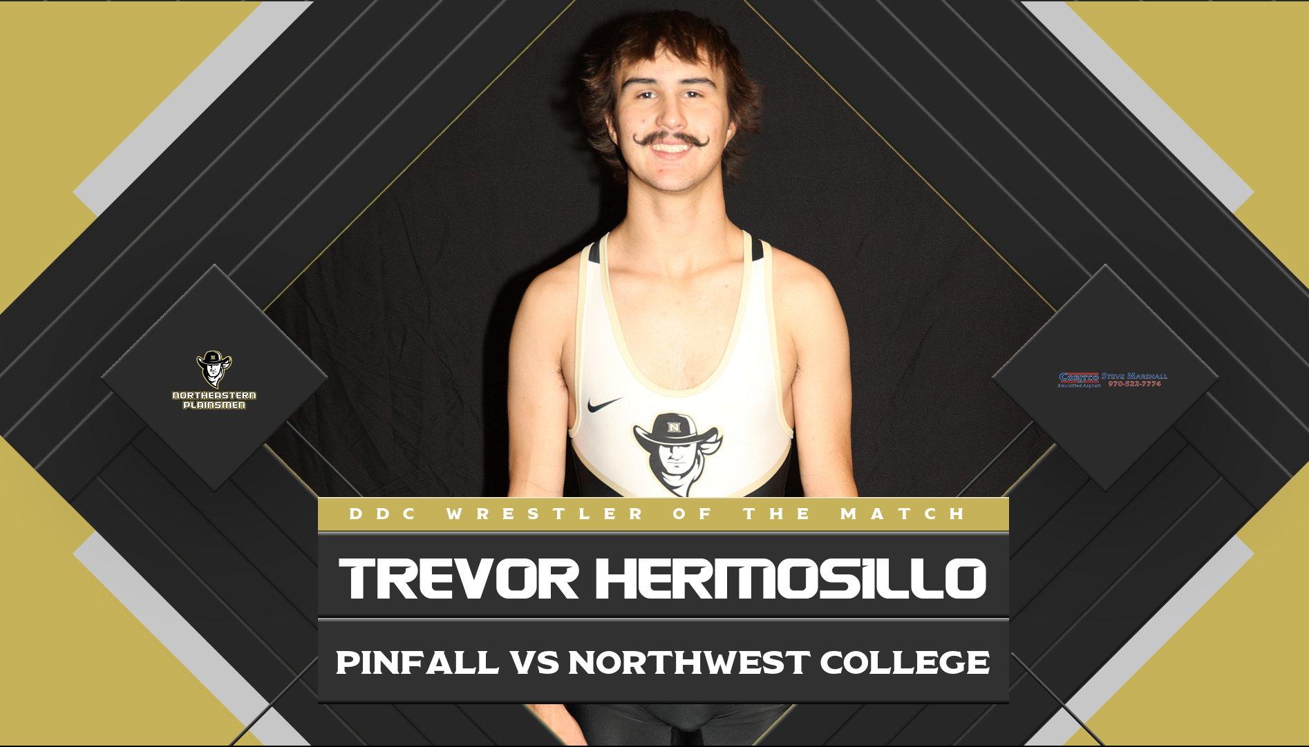 Northeastern Wrestling Falls To Northwest College 31-19 In The Season Home Opener
