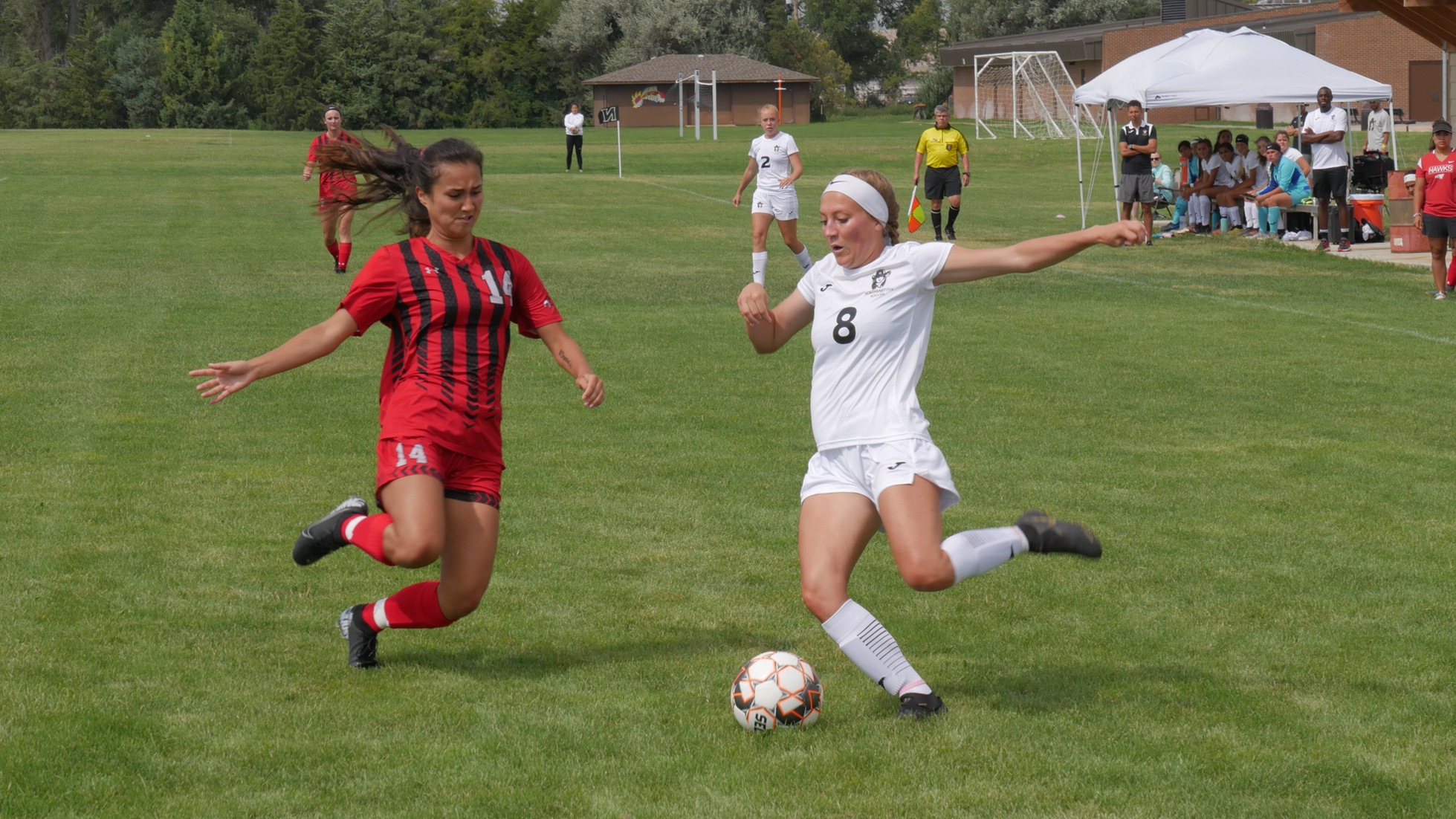 Plainswomen Soccer Fall In Season Opener