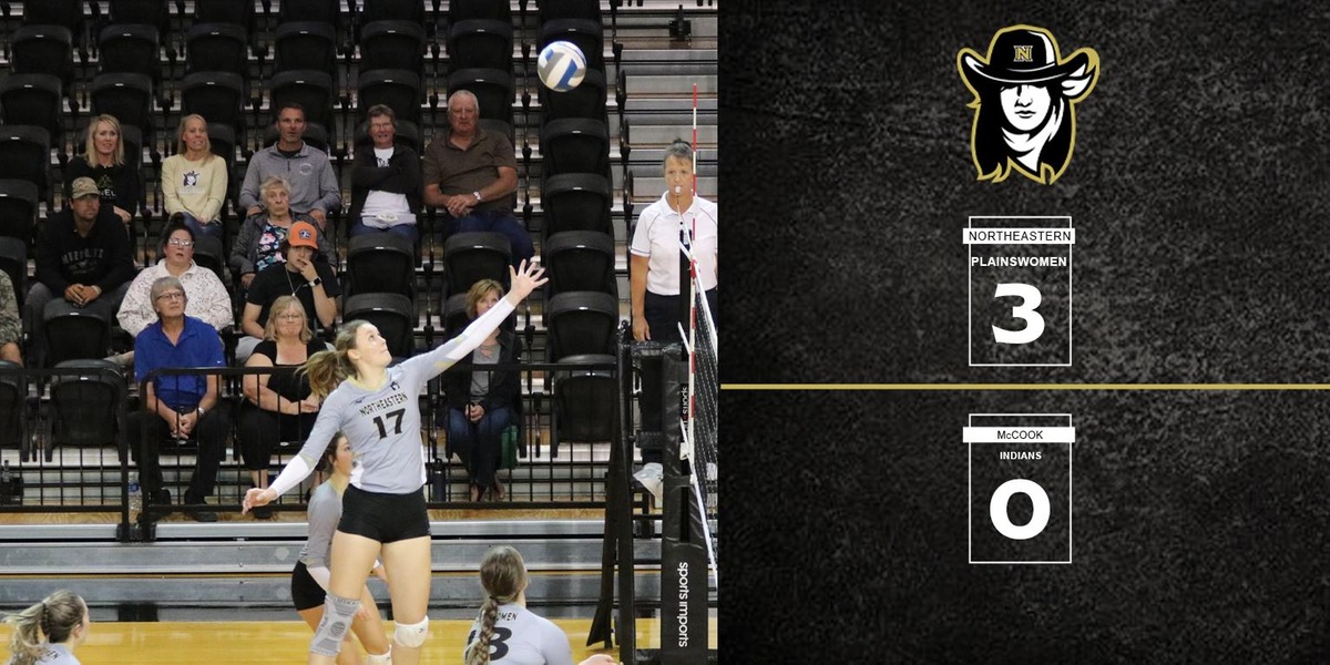 Another Conference Win For Plainswomen Volleyball