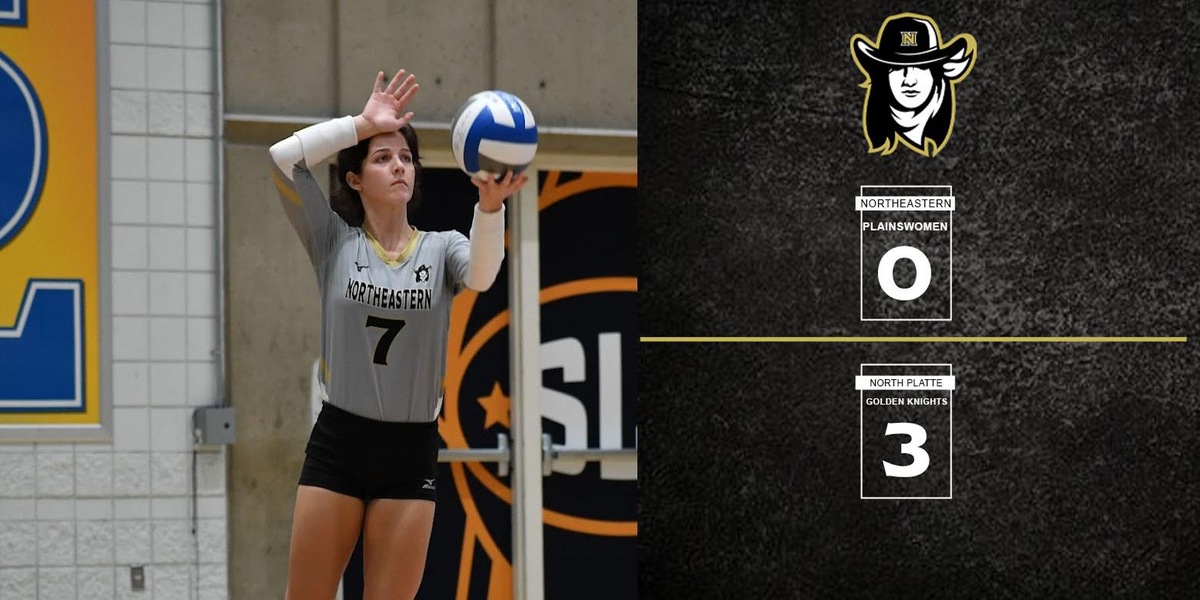 Northeastern Volleyball Struggles To Find Rhythm Against North Platte CC