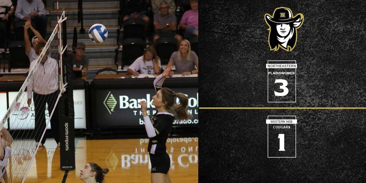 Plainswomen Volleyball Takes Down #14 Rival Western Nebraska CC