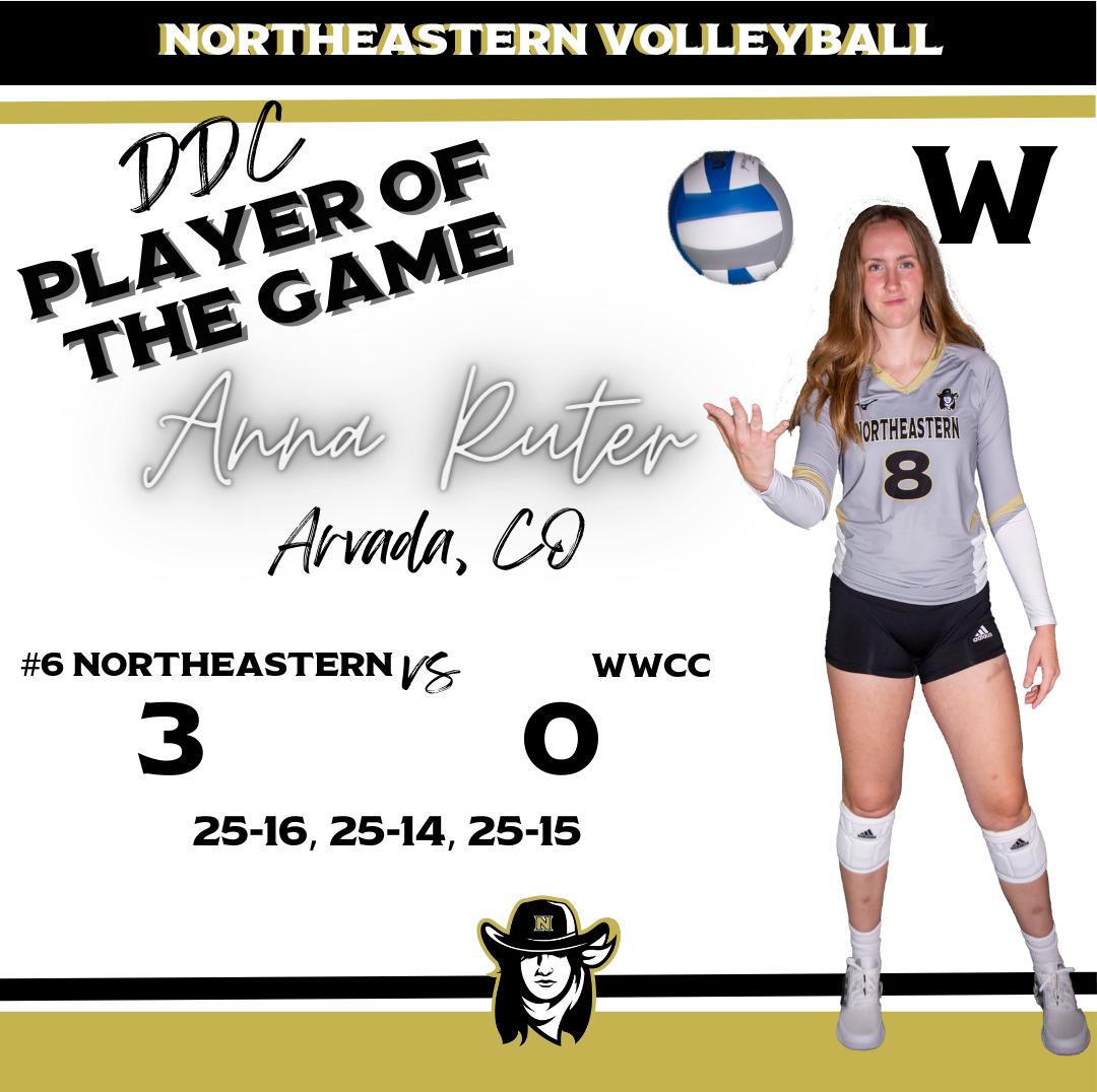 #2 Northeastern Sweeps Their Way to The Region 9 Title and Is Headed To Hutchinson, Kansas To Compete At Nationals
