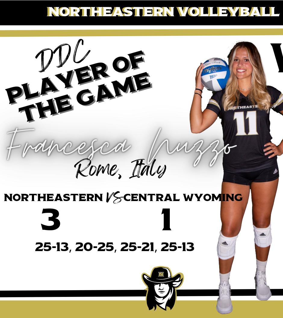 #2 Northeastern Wins Hard Fought Victory Over Central Wyoming To Advance to The Semi-Finals of the Region 9 Tournament