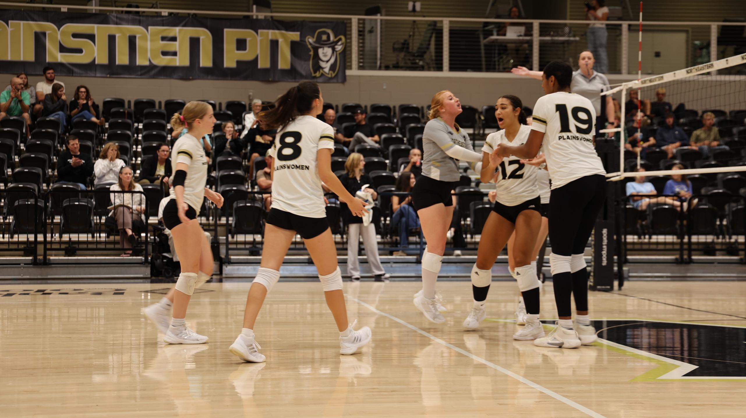 #5 Northeastern Volleyball Takes Care of Business Against #3 Barton Community College, Sweeping The Cougars and Ending The Sheila Worley Tournament 4-0